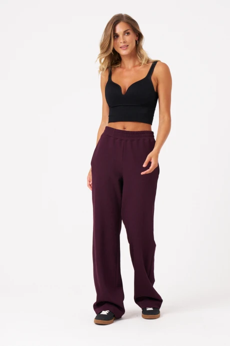 Брюки PANDA 108460 Бордовый #1