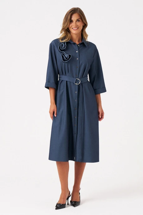 Платье PANDA 112883 синий #1