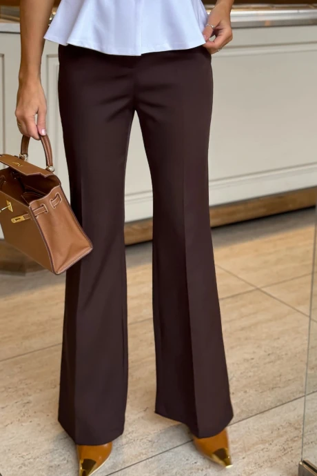 Брюки *Распродажа AURA of the day 4181 эспрессо #1