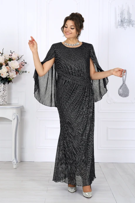 Платье *Распродажа Нинель Шик 6082 черный #1