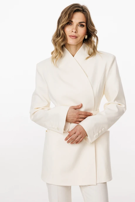 Жакет (пиджак) EOLA 3062 молочный #1