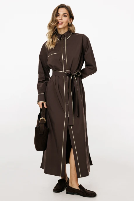 Платье EOLA 3057 шоколад #1