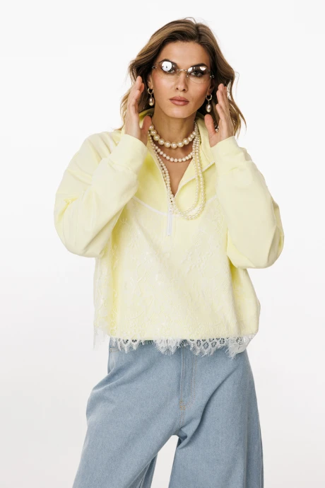 Джемпер (кофта) EOLA 3056 светлый лимон #1