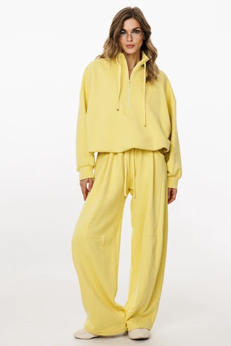 Брючный костюм EOLA 3048 темное сливочное масло #1