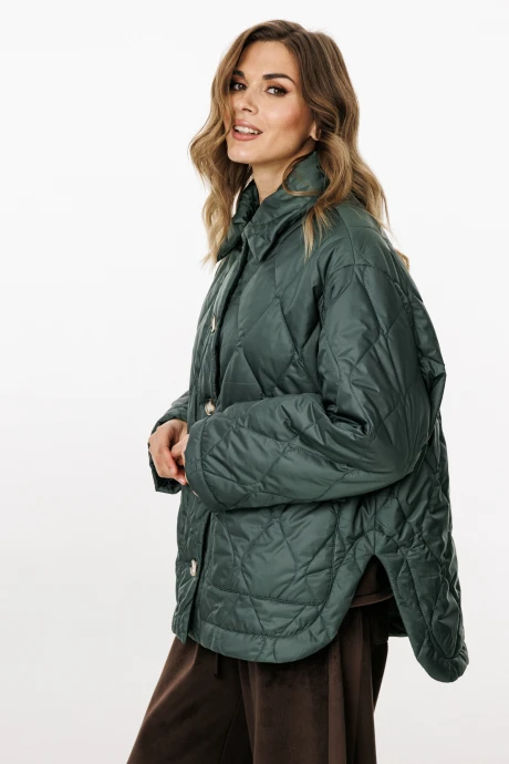 Стеганая куртка EOLA 3033 т.изумруд #1