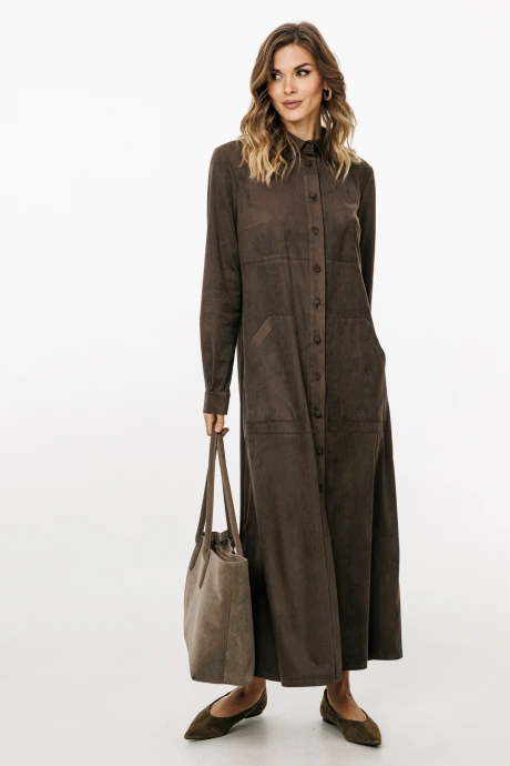 Платье EOLA 3027 шоколад #1