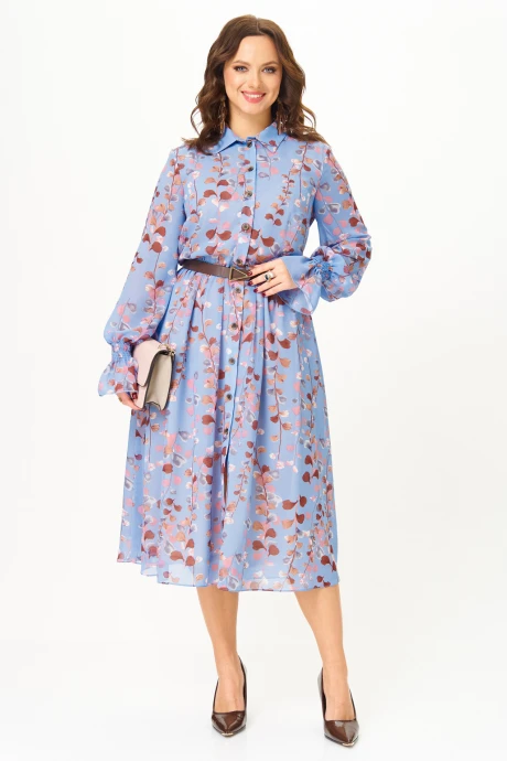 Платье Твой Имидж 2344 небесно-голубой #1