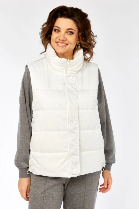Жилетка утеплённая Diamant 2136 белый #1