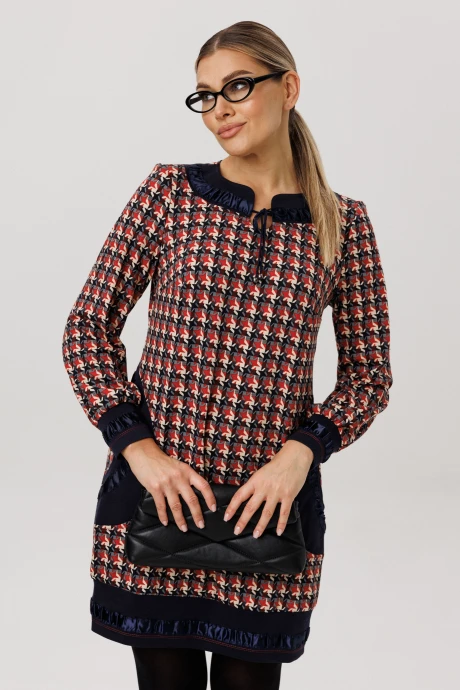 Платье *Распродажа Anelli 1751 калейдоскоп #1