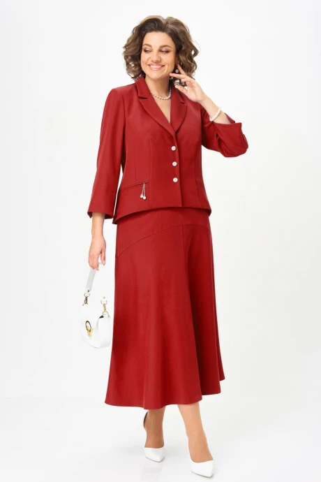 Юбочный костюм Lady Secret 25106 Алый двойка #1