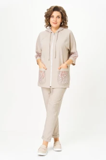Брючный костюм Svetlana-Style 1577 бежевый