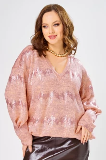 Джемпер (кофта) Condra 16305 персиковый-розовый