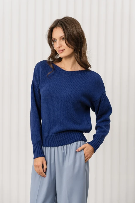 Джемпер (кофта) Romgil РВ0371-ХЛ2 индиго #1