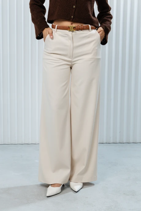 Брюки Romgil РТ0126-ВИ2 белый_шоколад #1