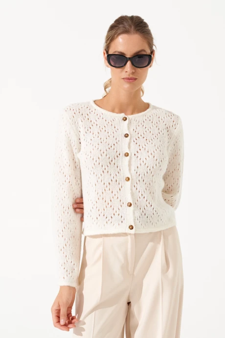 Кардиган Romgil РВ0356-АК2 молочный #1