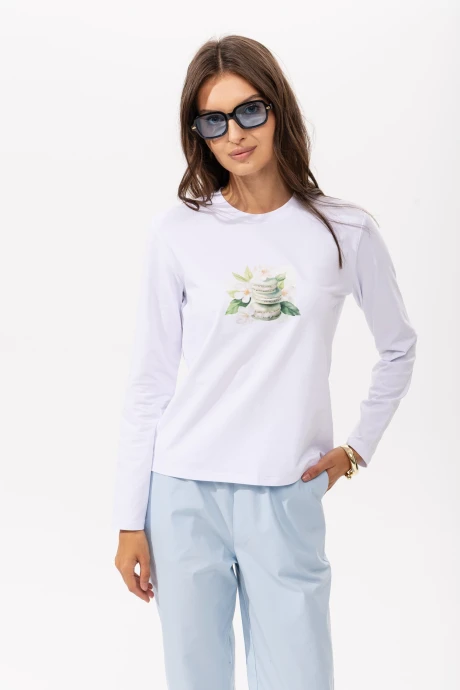 Джемпер (кофта) Romgil РП0138-ХЛ2 белый #1