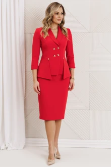 Юбочный костюм Мода-Юрс 26-2768 красный