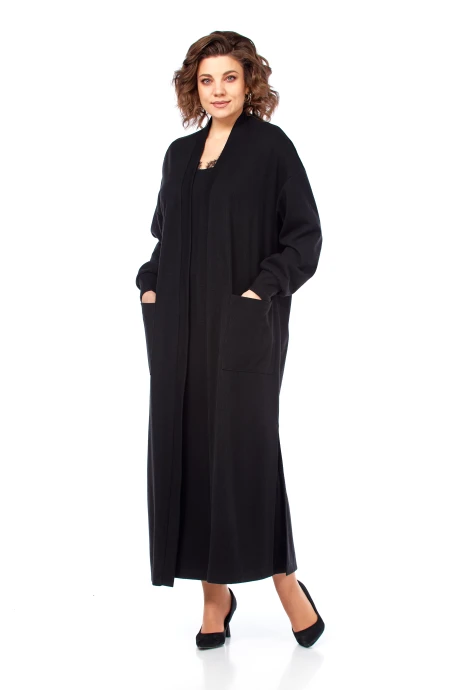 Костюм с платьем Diamant 2145 черный #1