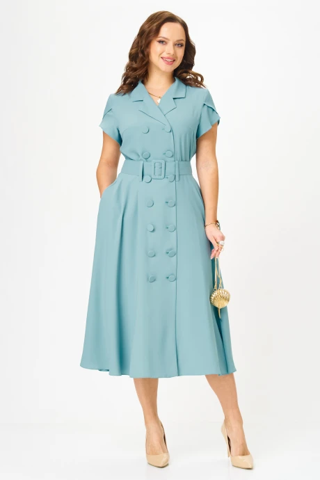 Платье Твой Имидж 2347 мятный #1