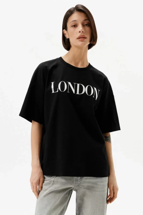 Футболка 10DENCY 23337 черный/серебристый #1