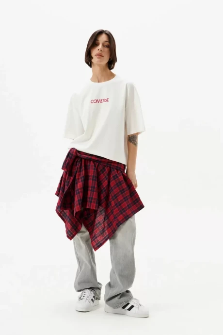 Футболка 10DENCY 23469 молочный/винный #1