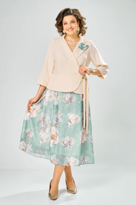 Платье Bonna Image 922-1/6 бежевый #1