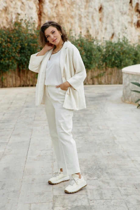 Брюки Vittoria Queen 27923бр сливочный #1