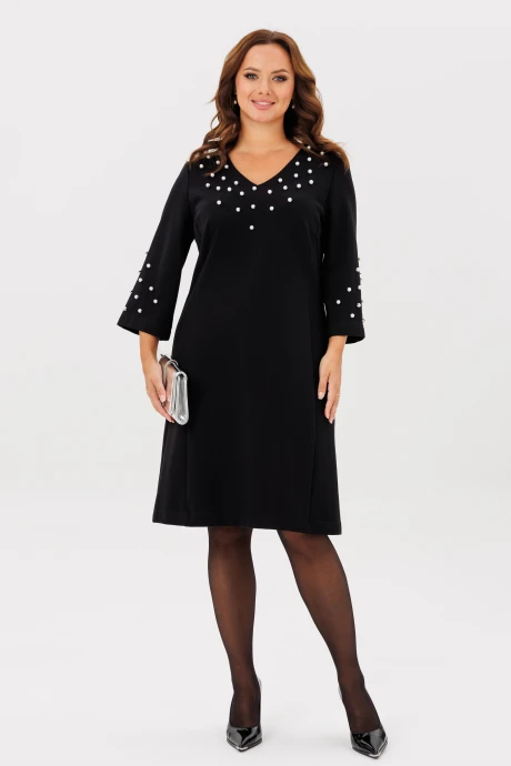 Платье *Распродажа ANIDEN 717-1 черный #1