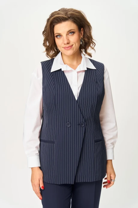 Жилетка *Распродажа Anastasia Mak 1270-5 синий #1