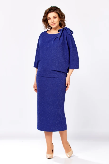 Юбочный костюм Azzara 10026В василёк двойка #1