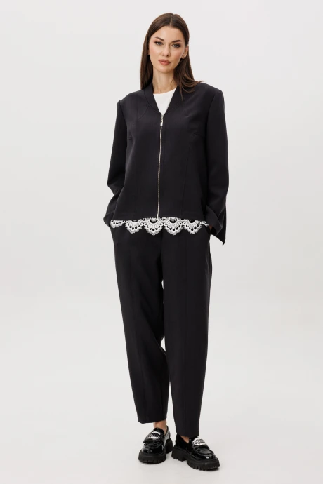 Брючный костюм Fantazia Mod 5366 темный_графит тройка #1