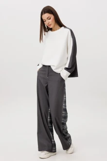 Брючный костюм Fantazia Mod 5375 серый двойка