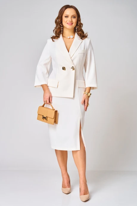 Платье Твой Имидж 2318 молочный #1