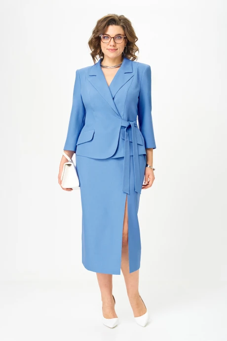 Юбочный костюм Орхидея Люкс 1658 двойка #1