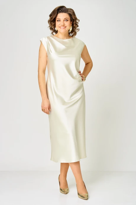 Платье Anastasia Mak 1317 молочный #1