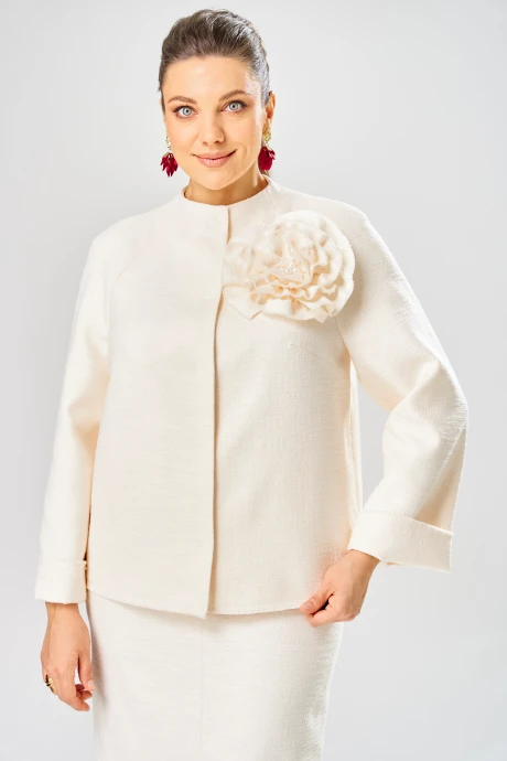 Жакет (пиджак) Bonna Image 1032/1 молочный #1
