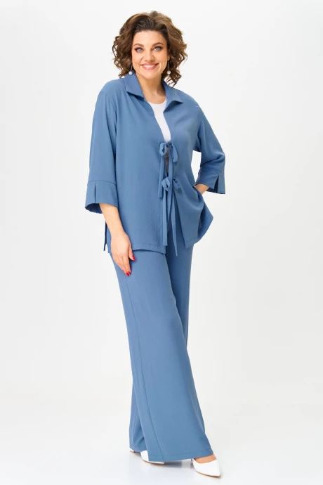Брючный костюм Svetlana-Style 2114 индиго тройка #1
