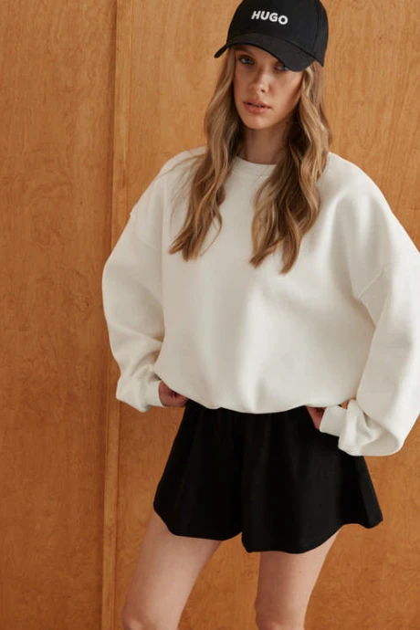 Свитшот 10DENCY 23621 молочный #1