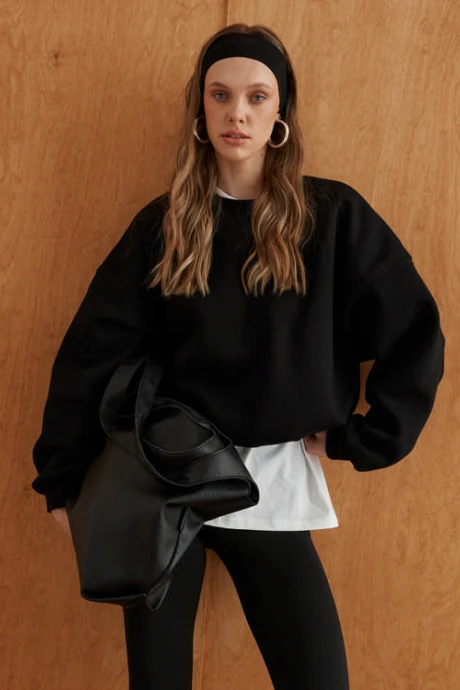 Свитшот 10DENCY 23621 чёрный #1