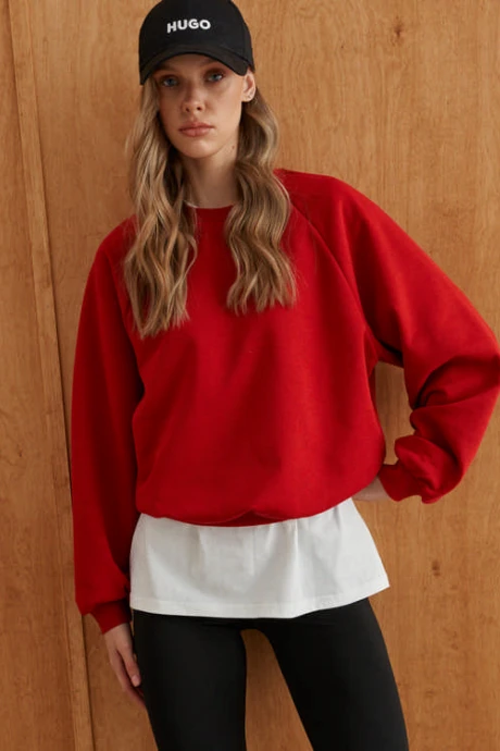 Свитшот 10DENCY 23622 красный #1