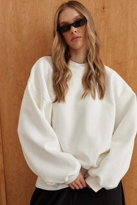 Свитшот 10DENCY 23623 молочный #1