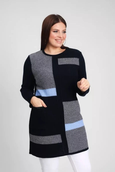 Туника BONADI 1899 синий-голубой #1