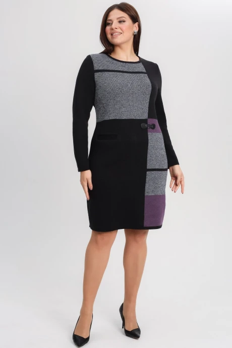 Платье BONADI 1901 баклажан #1