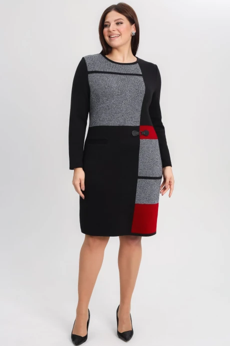 Платье BONADI 1901 вишневый #1