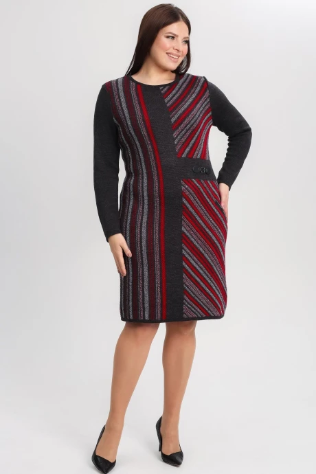 Платье BONADI 1905 вишневый #1