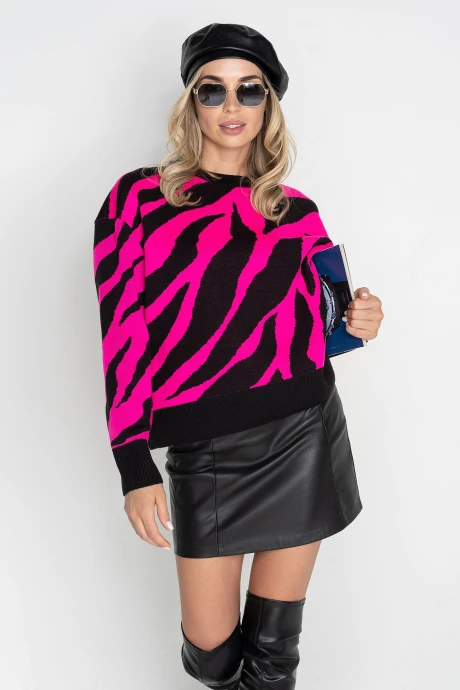 Джемпер (кофта) BONADI BS10 малиновый #1