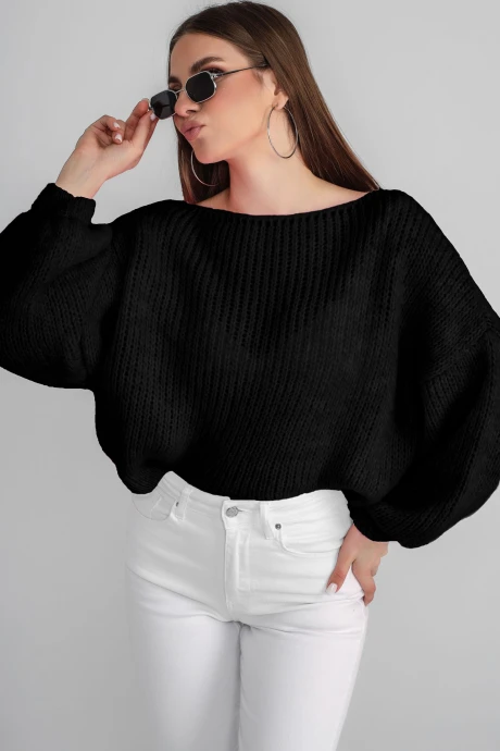 Джемпер (кофта) BONADI BS34 черный #1