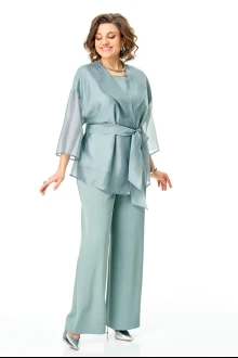 Брючный костюм Vi Oro 1262 ментол тройка