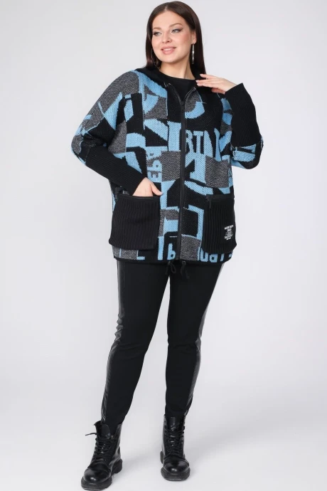 Кардиган BONADI 1807 голубой #1