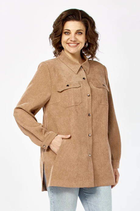 Рубашка Тэнси 409 бежевый #1